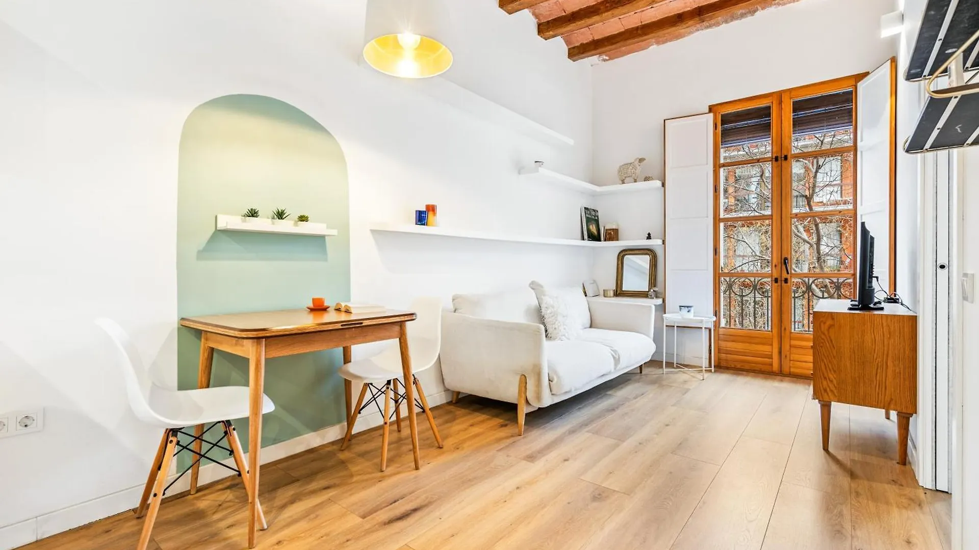 아파트 Barcelona Elegance 2Br With Rooftop Terrace
